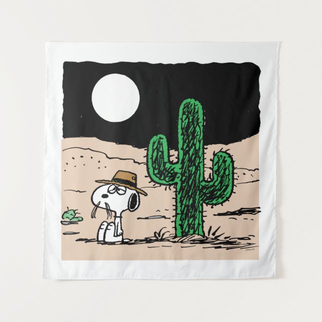 Spike in a Moonlit Desert Tapestry (Front)
