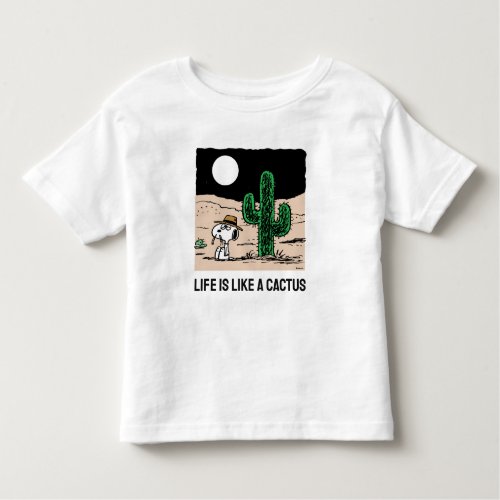 Spike in a Moonlit Desert Toddler T_shirt