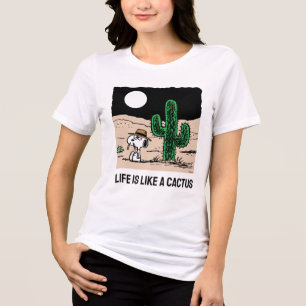 Spike in a Moonlit Desert Tri-Blend Shirt