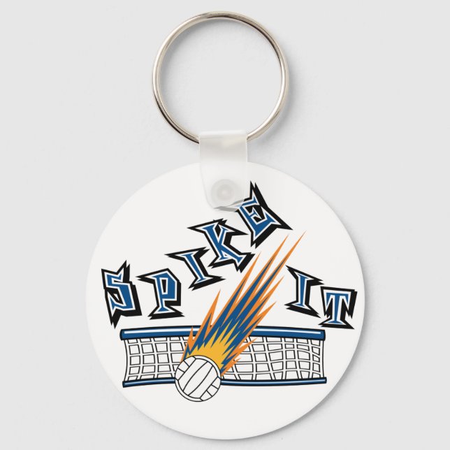 Spike It Keychain (Front)