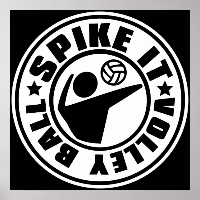 Spike_It_Volleyball Poster (Front)