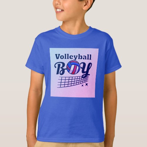 Spike Master Volleyball Boy T_Shirt