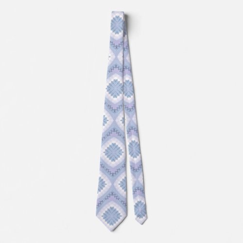 Spike Strip Blue 1367 Neck Tie