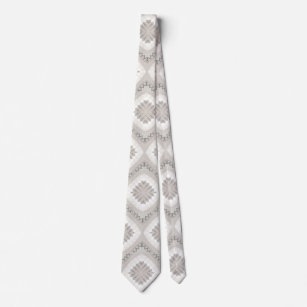 Spike Strip Gray (1369) Neck Tie
