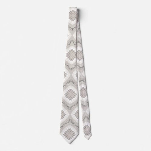Spike Strip Gray 1369 Neck Tie