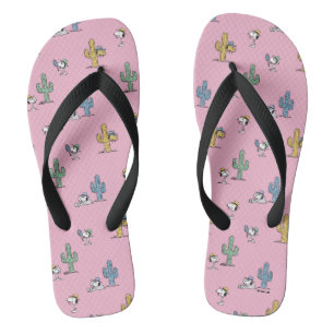 Spike Sugar Pop Pattern Flip Flops