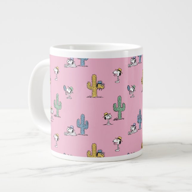 Spike Sugar Pop Pattern Giant Coffee Mug (Front Left)