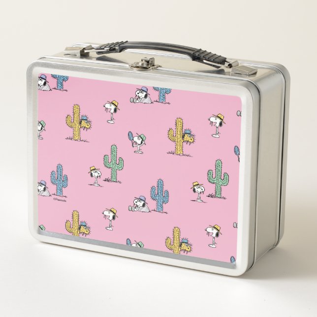Spike Sugar Pop Pattern Metal Lunch Box (Front)