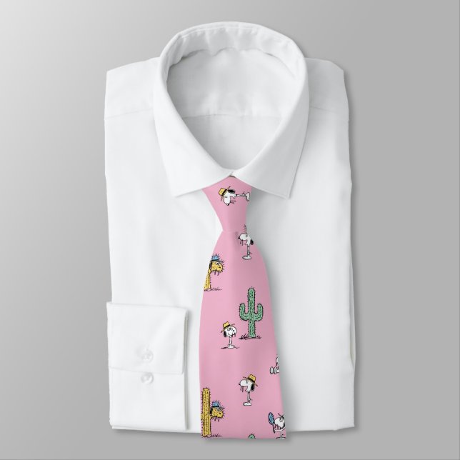 Spike Sugar Pop Pattern Neck Tie (Tied)