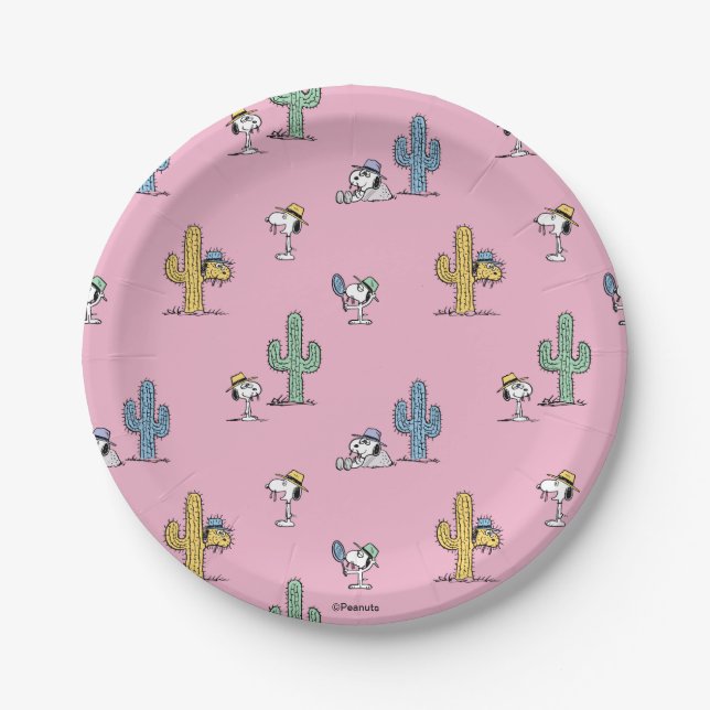 Spike Sugar Pop Pattern Paper Plates (Front)