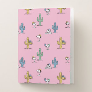 Spike Sugar Pop Pattern Pocket Folder
