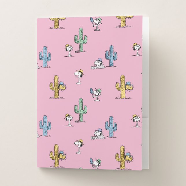 Spike Sugar Pop Pattern Pocket Folder (Front)