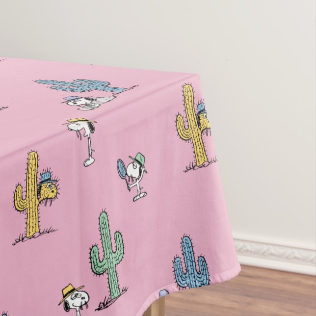 Spike Sugar Pop Pattern Tablecloth (In Situ)