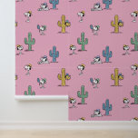 Spike Sugar Pop Pattern Wallpaper<br><div class="desc">Take a look at this super cute design featuring Snoopy's brother Spike in fun pastel colors.</div>