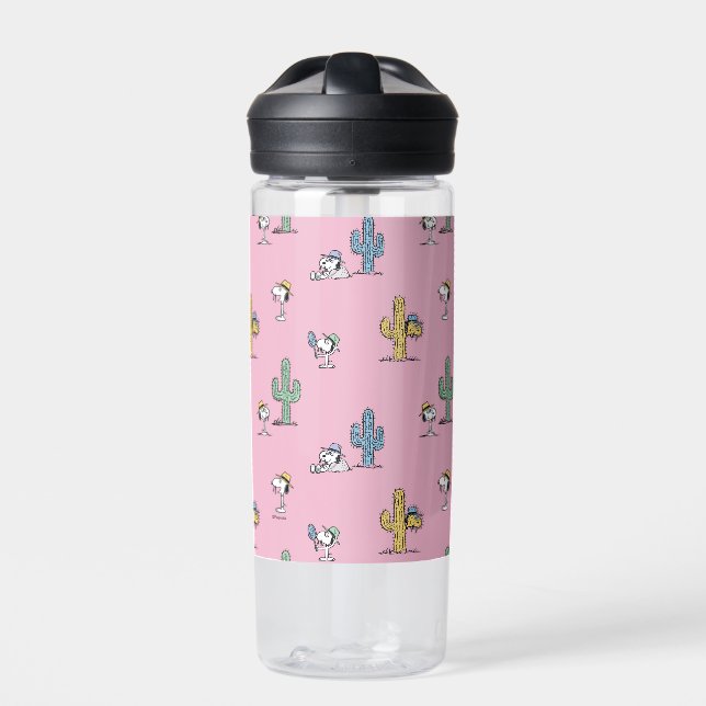 Spike Sugar Pop Pattern Water Bottle (Front)