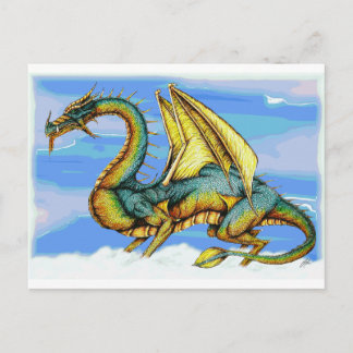 Spike the Cloud Walker Postcard