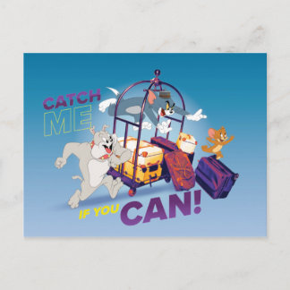 Spike, Tom & Jerry - Catch Me If You Can Postcard