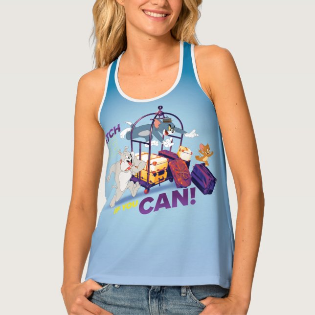 Spike, Tom & Jerry - Catch Me If You Can Tank Top (Front)