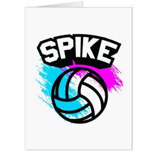 Spike Volleyball Card