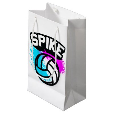 Volleyball Player Sport I Am Therefore Play Small Gift Bag Volleyball Player Sport I Am Therefore Play Small Gift Bag Zazzle