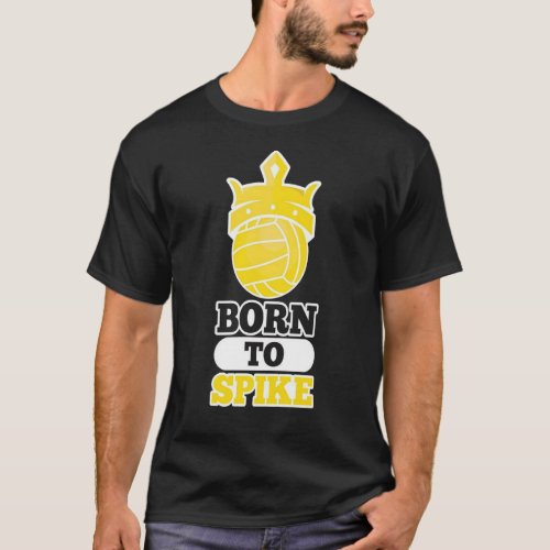 Spikeball Shirt Born To Spike Graphic Volleyball T
