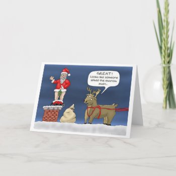 Spiked Egnog Holiday Card by Unique_Christmas at Zazzle
