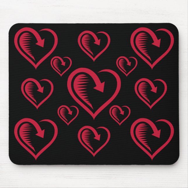 Spiked Heart - Mouse Pad (Front)