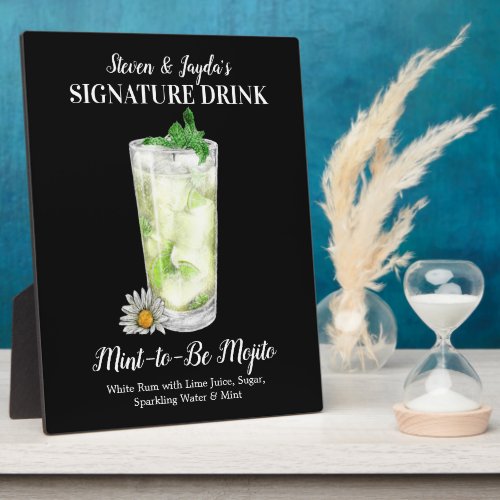 Spiked Lemonade  PERSONALIZE this Signature Drink Plaque