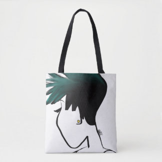 Spiked Ombre Canvas Bags