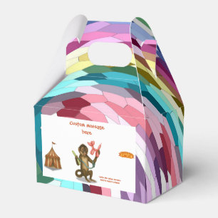 Spike's balloon monkey magic favor boxes