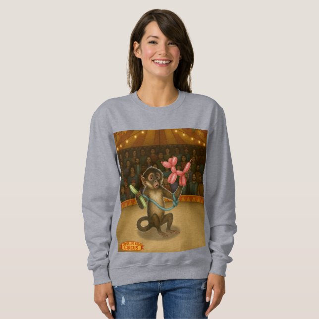 Spike's balloon monkey magic sweatshirt (Front Full)