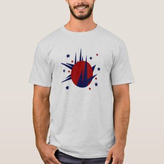 Spikes Circle Stars T-Shirt