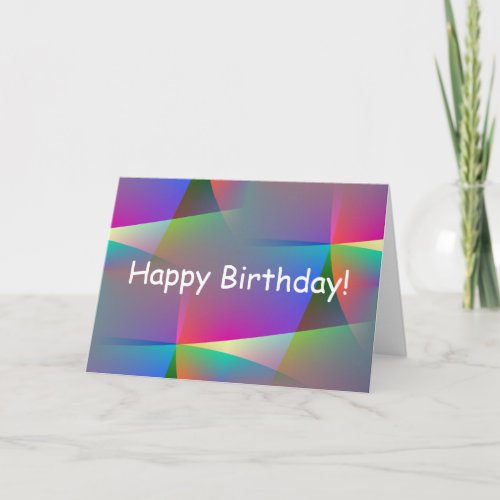 Spikes Happy Birthday Card