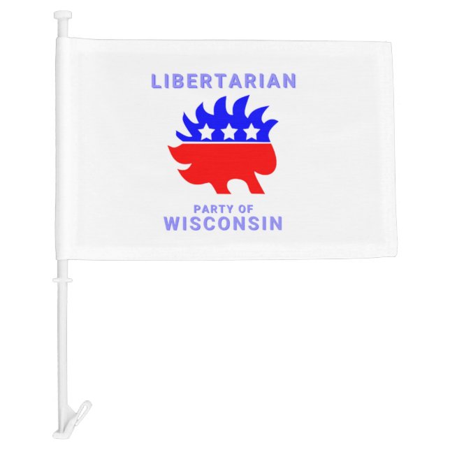 Spikey Taxington III Car Flag (Front)