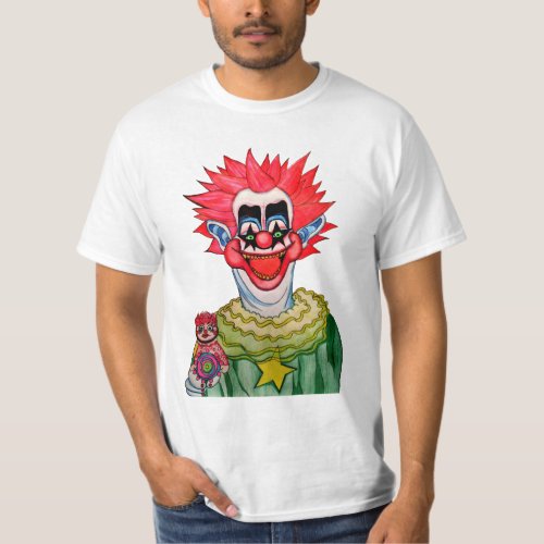 Spikey the Killer Klown by MaldraGarth T_Shirt