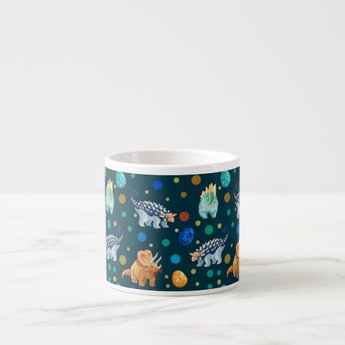 Spiky Dinosaurs Kid Size Mug