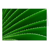Spiky Green Leaf Pattern (Front Horizontal)