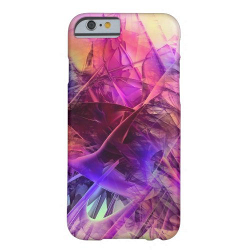 Spiky Shiny Glass Shards Abstract Design Barely There iPhone 6 Case