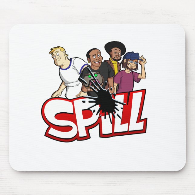 Spill Crew Mouse Pad (Front)