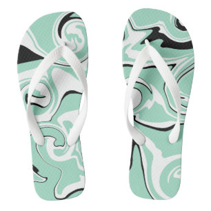 Spill - Green (Mint) Flip Flops