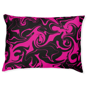 Spill - Magenta and Black Pet Bed