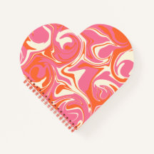 Spill - Pink, Orange and Cream