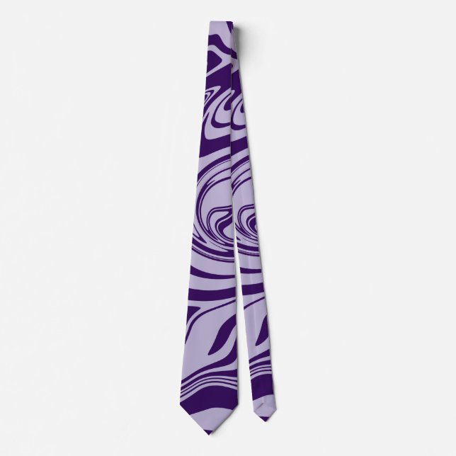Spill - Purple Neck Tie (Front)