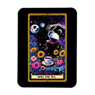 Spill the Tea Tarot Card Magnet