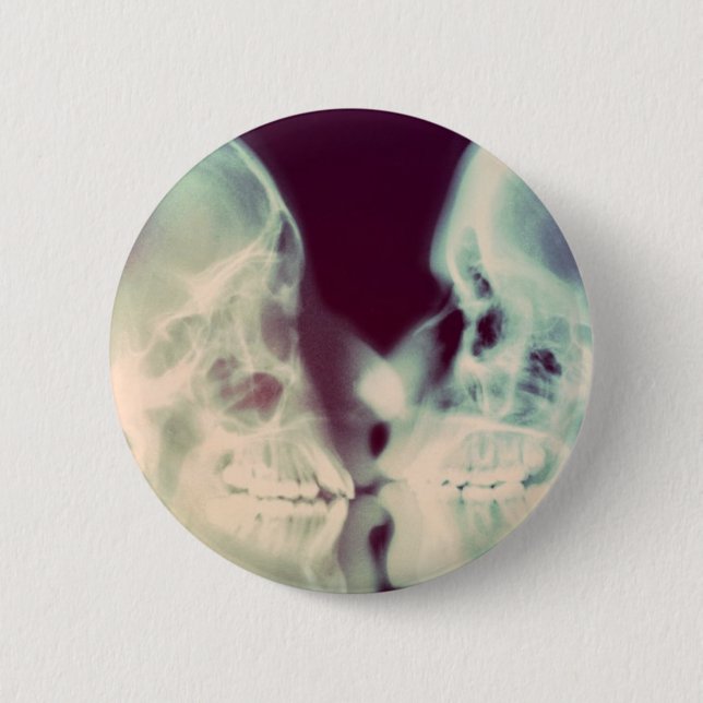 Spilla bacio pinback button (Front)