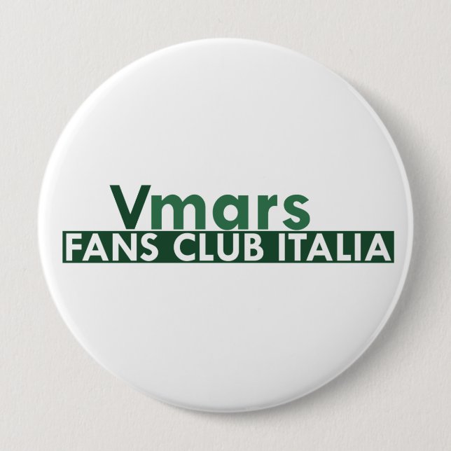 Spilla logo verde pinback button (Front)