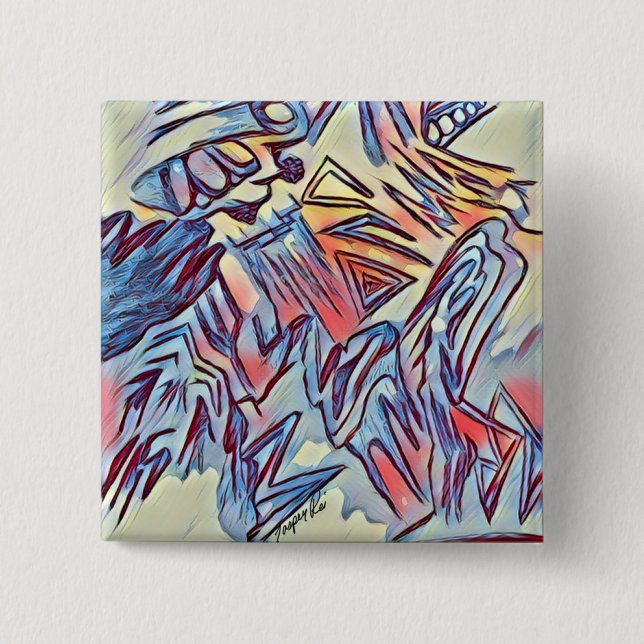 Spilled Thoughts Button (Front)