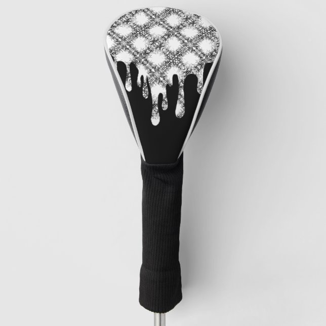spilled triangles golf head cover (Front)