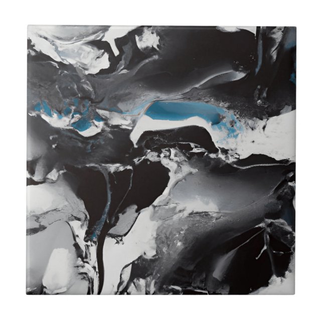 Spilling Charm 3 Marble Stones Ceramic Tile (Front)