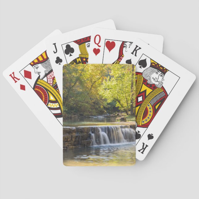 Spilling Over The Road Poker Cards (Back)